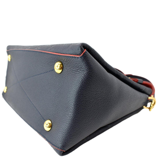 Louis Vuitton Monogram Empreinte Leather Georges MM Shoulder Handbag M53944  Noir