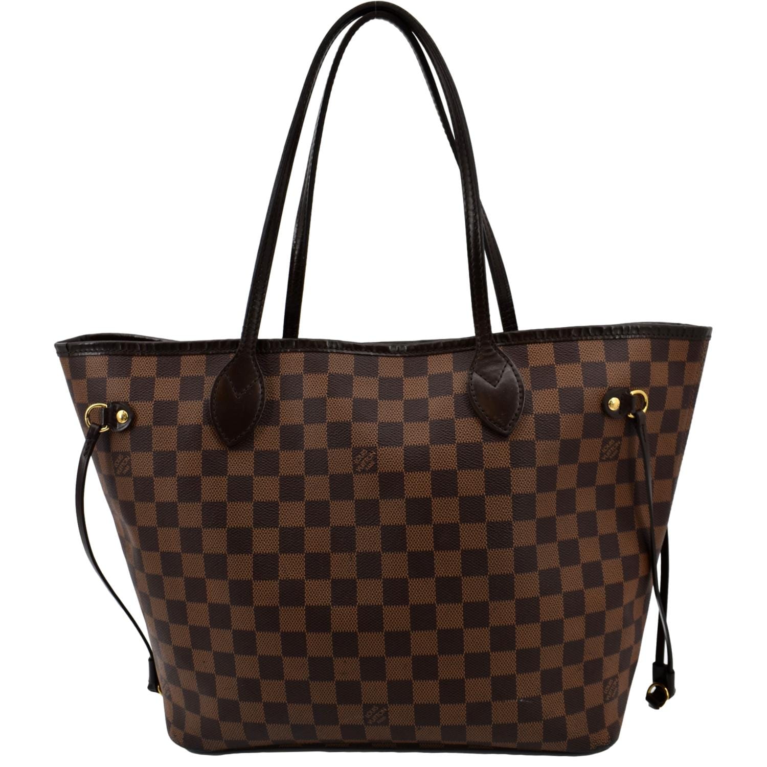 Splendid Louis Vuitton Neverfull MM tote bag with ebony