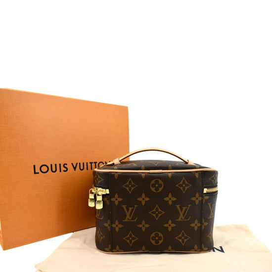 Louis Vuitton Nice Mini Toiletry Pouch Monogram Canvas