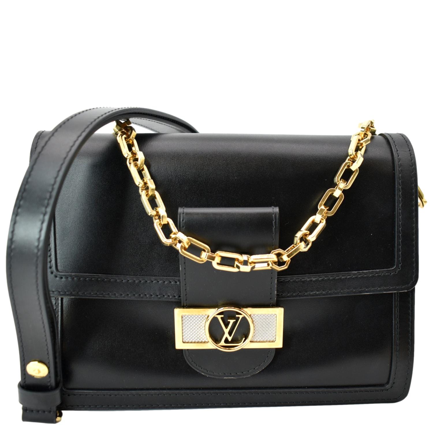 Louis Vuitton Dauphine Smooth Leather Shoulder Bag