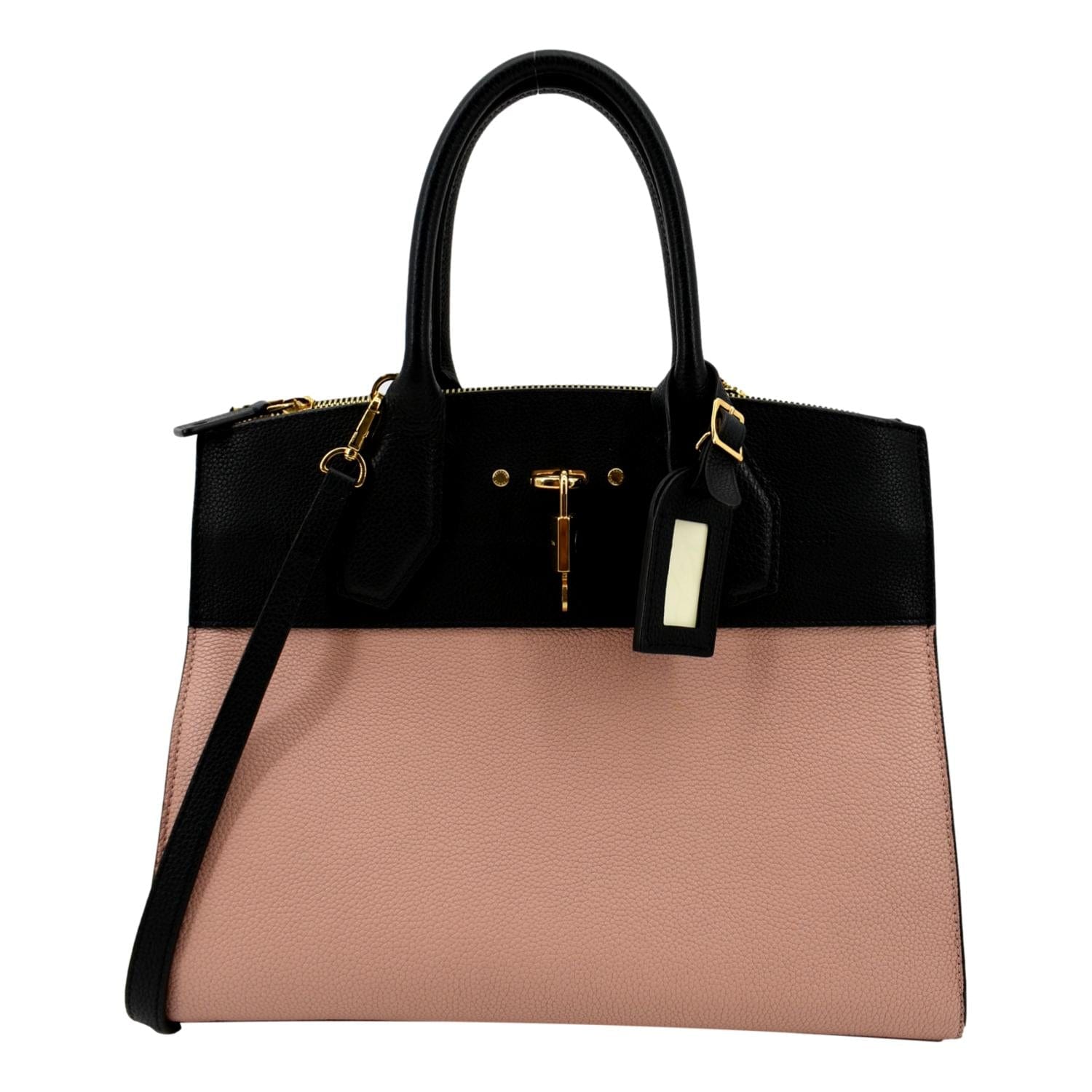 genio Relación altavoz Louis Vuitton City Steamer Leather Shoulder Bag