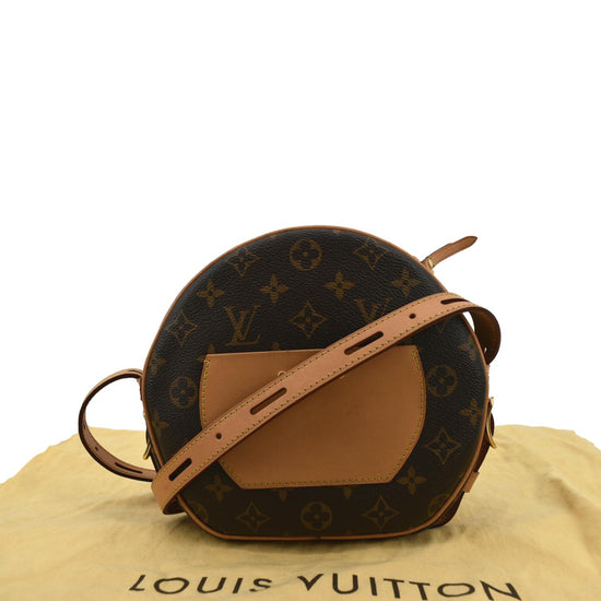 Louis Vuitton Boite Chapeau Souple Monogram MM in Canvas with Gold-tone - US