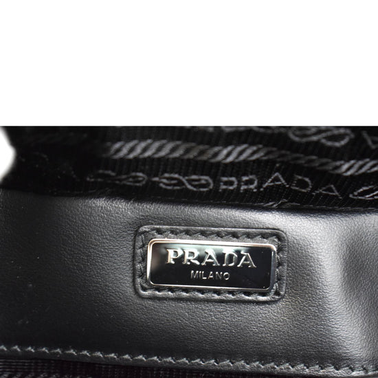 Prada Small Brique Crossbody Bag in Brown Saffiano Leather ref.906400 -  Joli Closet