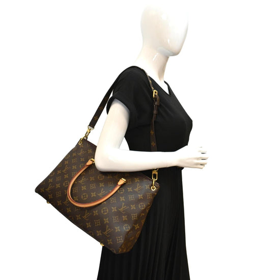 Auth Louis Vuitton Monogram Pallas M41147 Handbag,Shoulder Bag