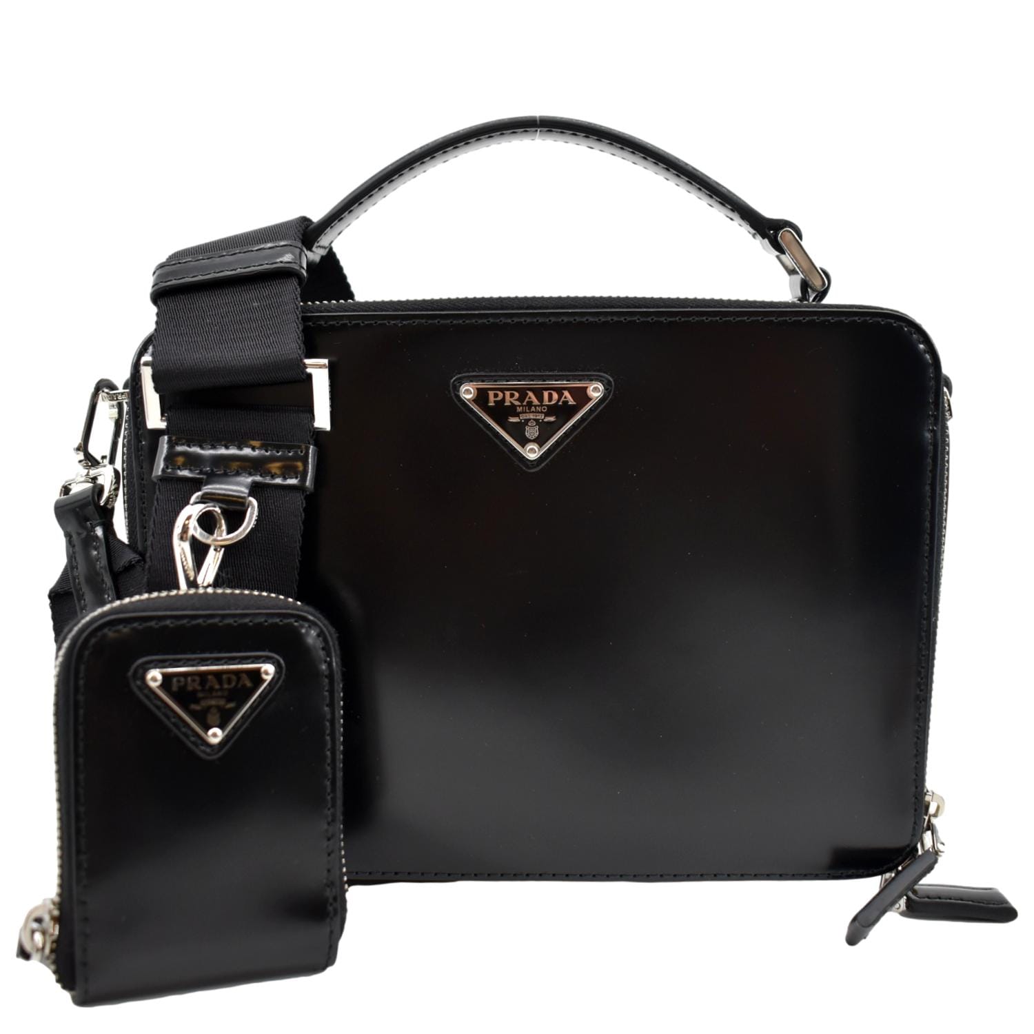 Prada Brique Saffiano Leather Cross-Body Bag Review 