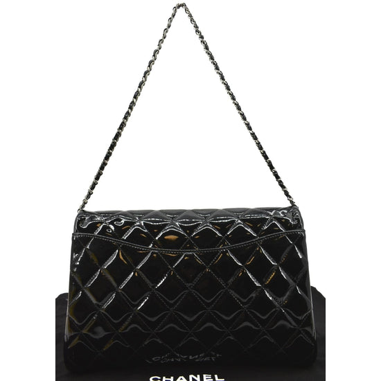 Chanel Timeless Classic Flap Patent Leather Shoulder Bag