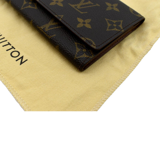 VINTAGE LOUIS VUITTON WALLET 1997 MONOGRAM CANVAS CARD HOLDER