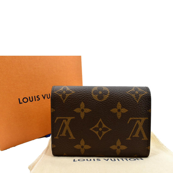 LOUIS VUITTON Rosalie Monogram Canvas Coin Wallet Rose Ballerine