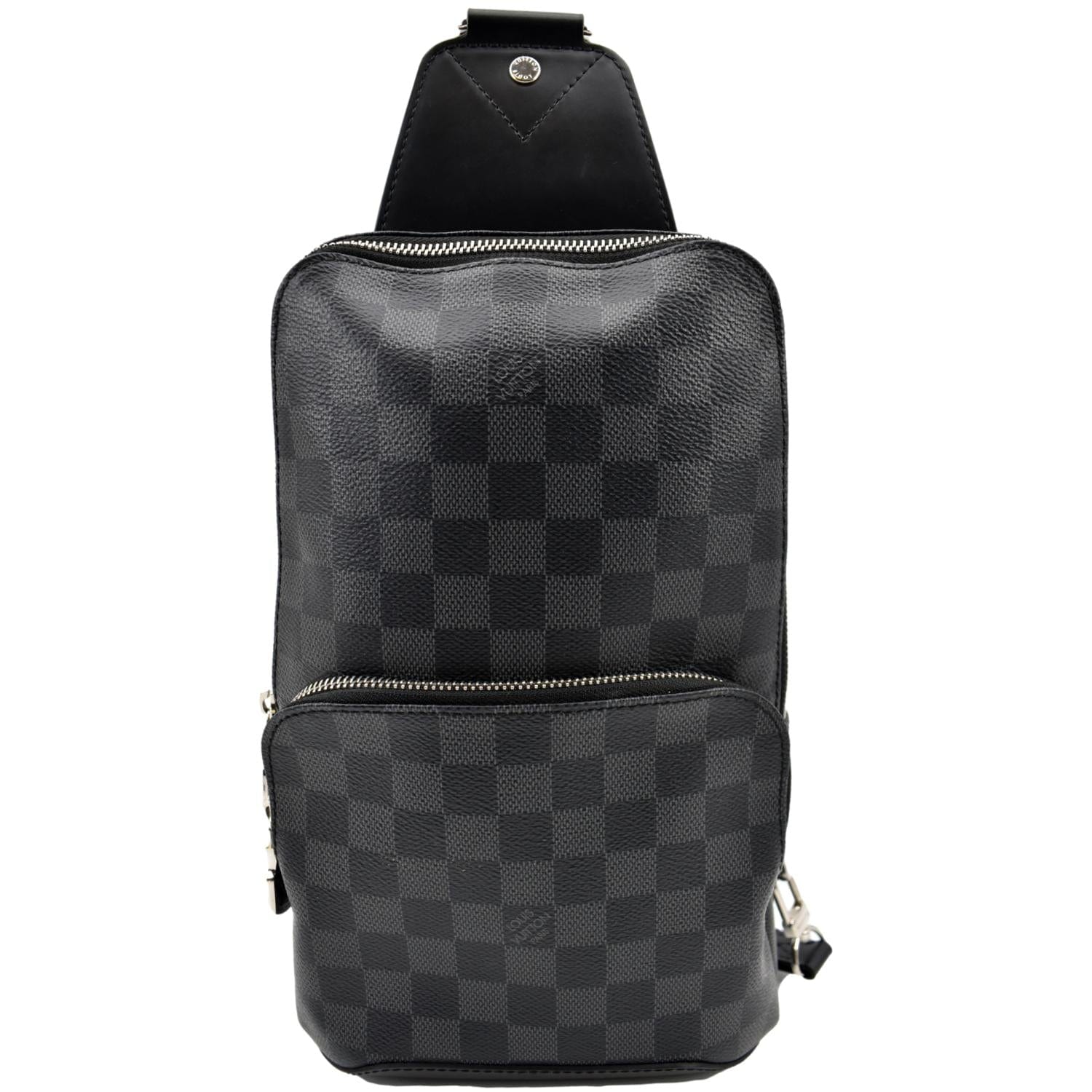 Louis Vuitton Graphite Damier Canvas Avenue Sling Backpack – On