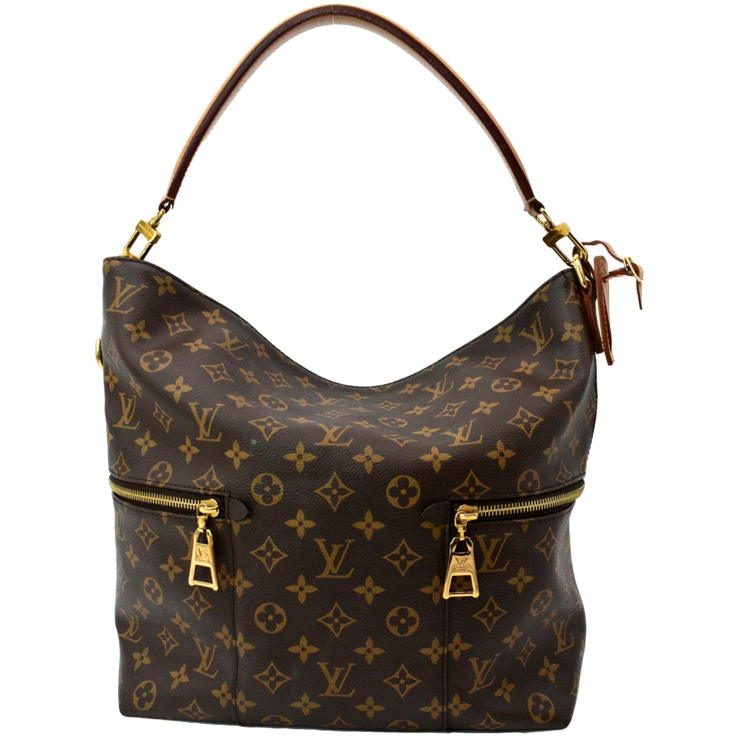 Louis Vuitton Monogram Hobo Bag Brown