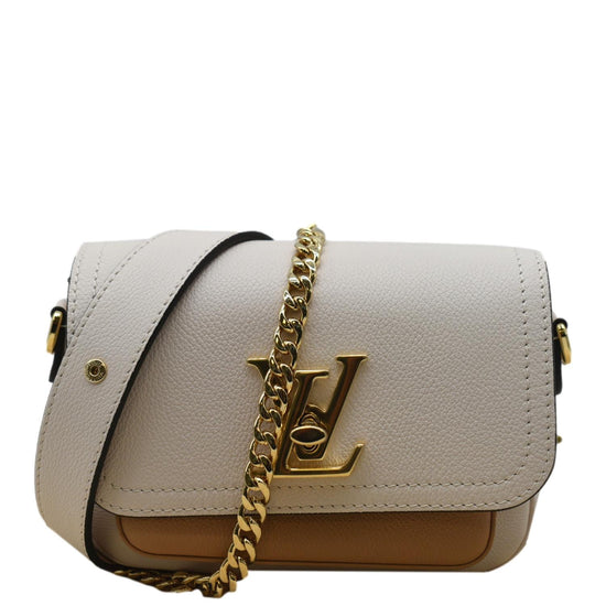 Louis Vuitton Lockme Tender Grained Calfskin Leather Bag