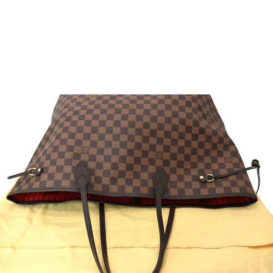 Authentic Louis Vuitton Damier Neverfull GM Shoulder Tote Bag N51106 LV  J7158