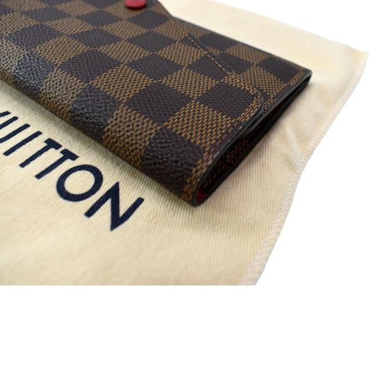 Louis Vuitton Josephine Damier Ebene Continental Long Trifold