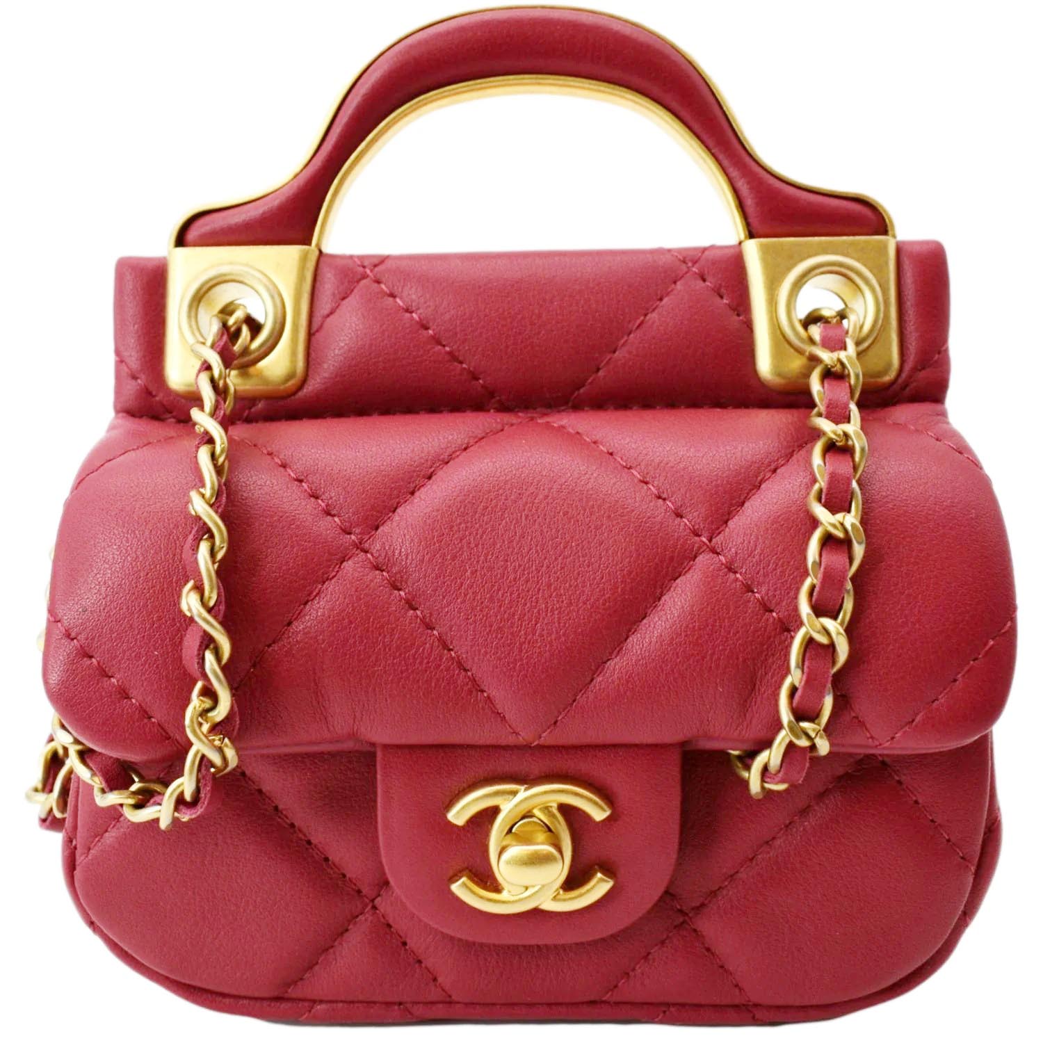 Chanel Circular Handle Bag