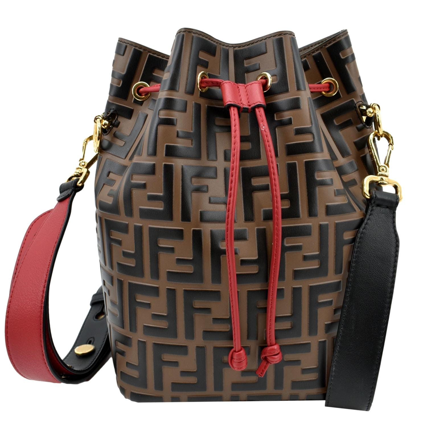 Fendi Pre-Owned Mon Tresor Leather Bucket Bag - Farfetch