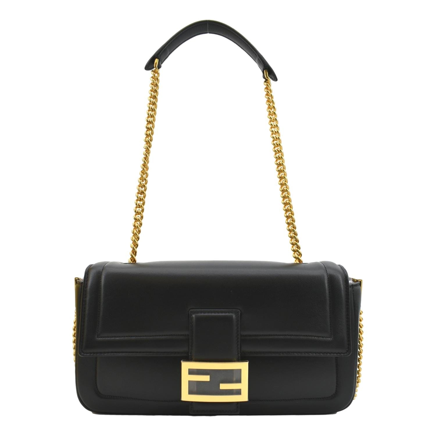 Fendi Baguette Mini Leather Shoulder Bag (Mini Bags)