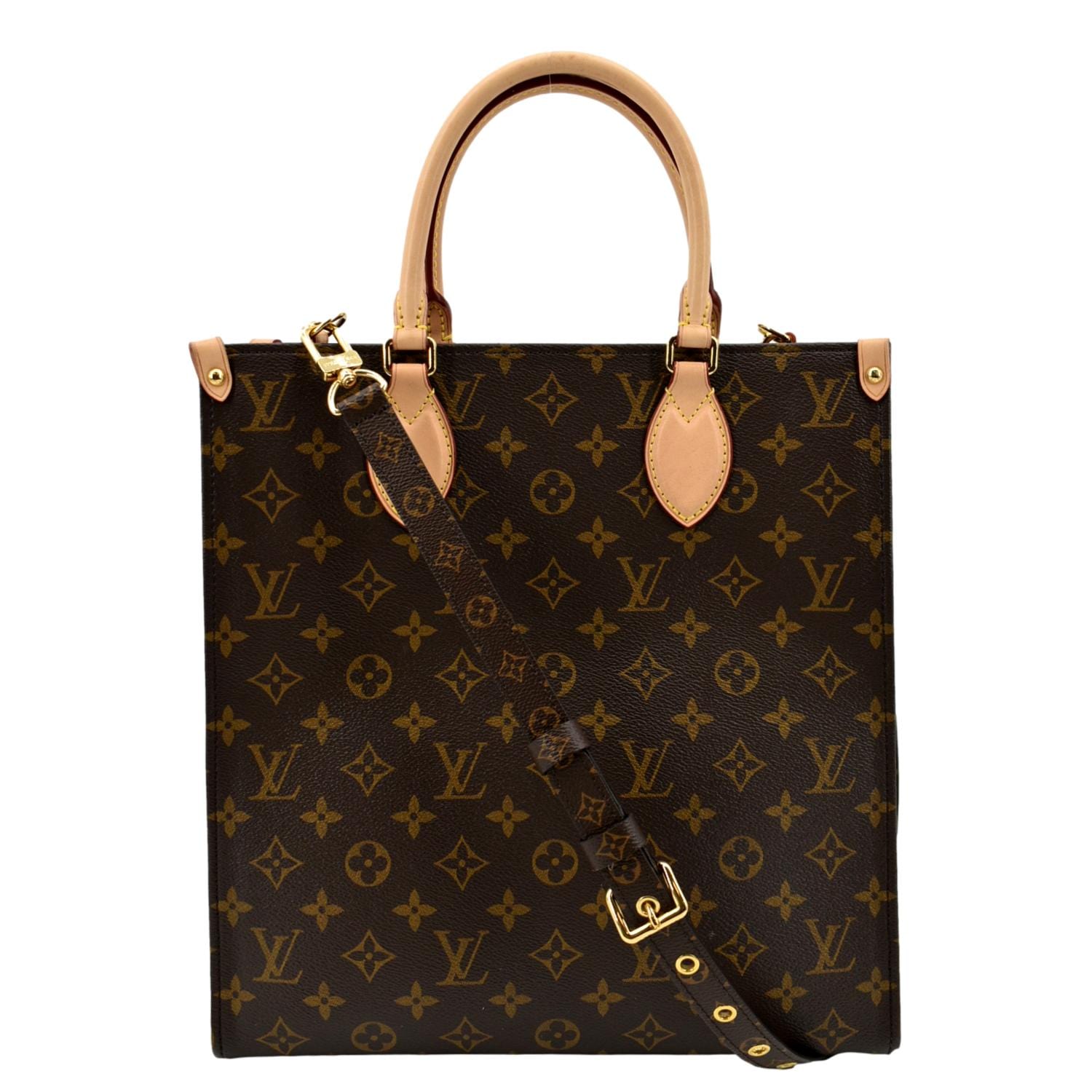 Louis Vuitton Sac Plat Red Handbag Auction