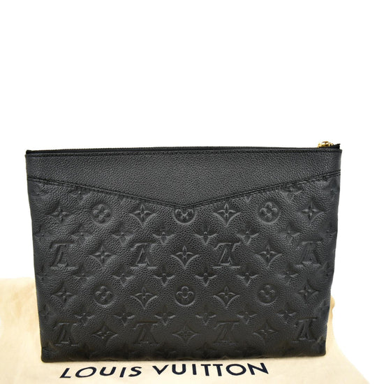 authentic Louis Vuitton Monogram Daily Pouch in Monogram / Noir black