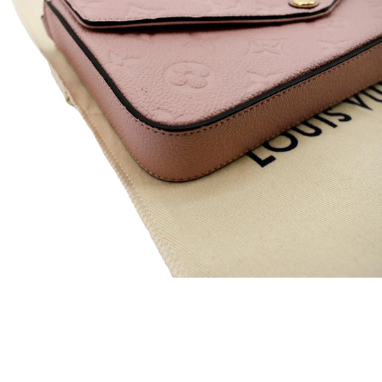 Louis Vuitton Empreinte Pochette Felicie Chain Wallet Rose Poudre - LVLENKA  Luxury Consignment