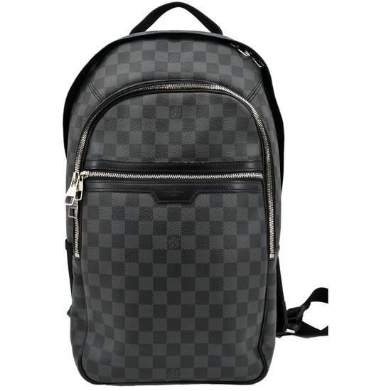 Louis Vuitton Michael Damier Graphite Canvas Backpack Bag Black