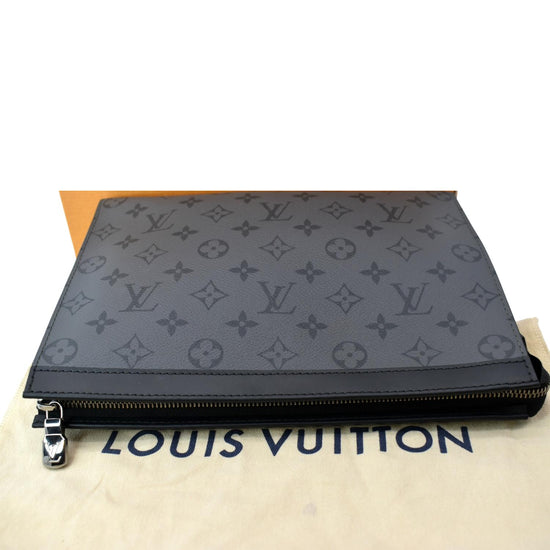 Louis Vuitton Pochette Voyage MM Monogram Eclipse M61692