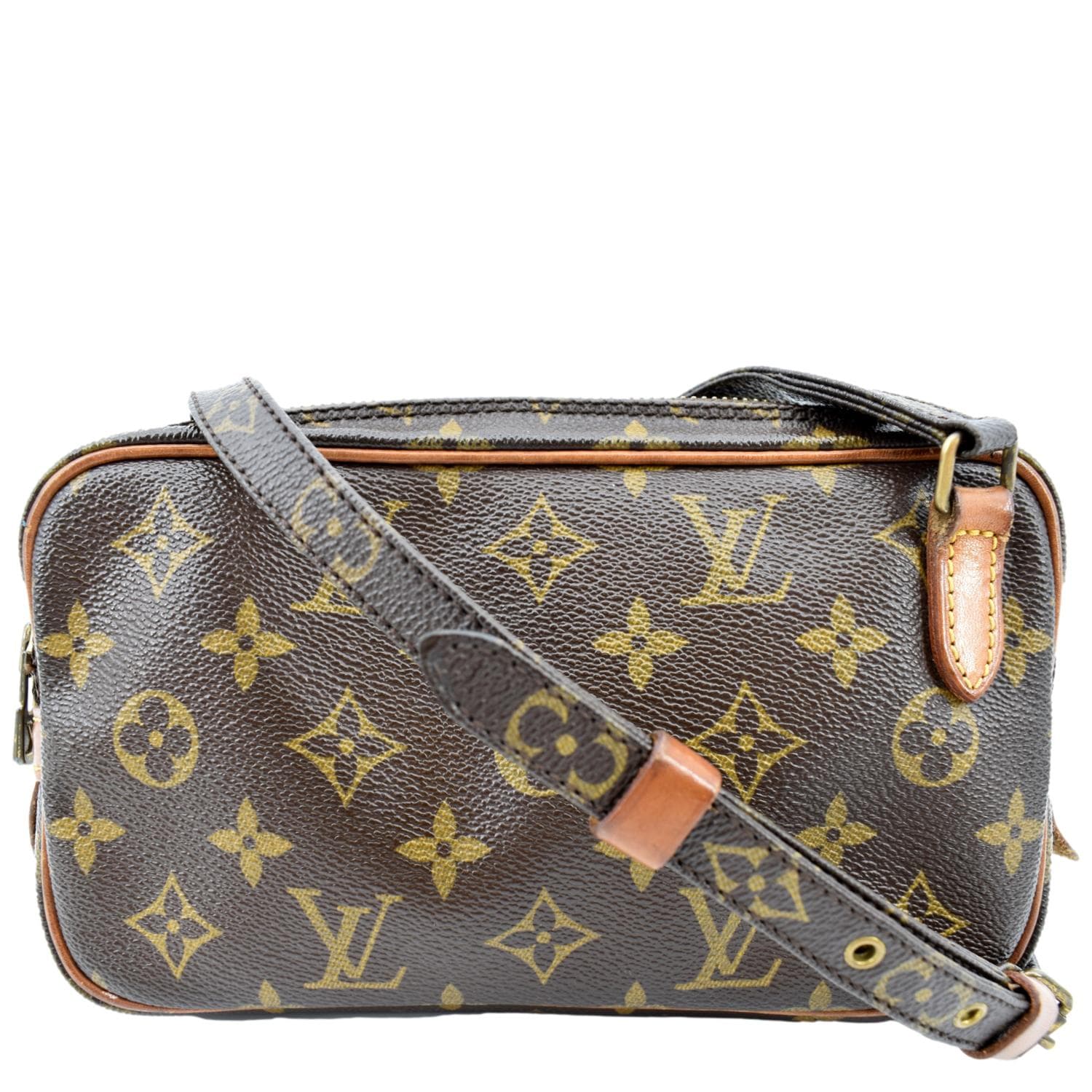 LOUIS VUITTON Pochette Marly Bandouliere Monogram Canvas Crossbody Bag