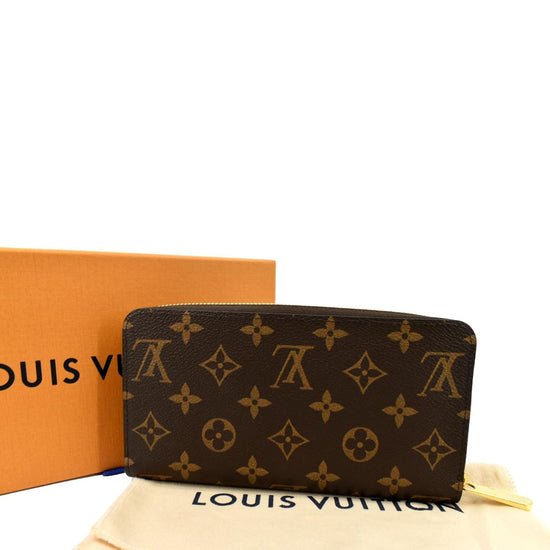 Louis Vuitton Monogram Zippy Travel Large Wallet Brown