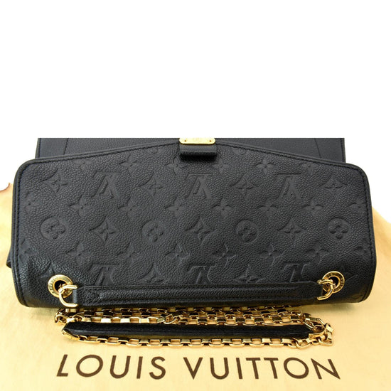 Saint-germain leather handbag Louis Vuitton Blue in Leather - 27870351