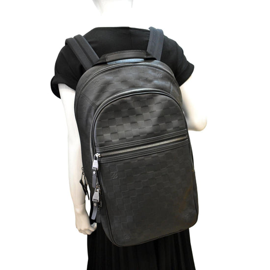 Michael backpack patent leather bag Louis Vuitton Black in Patent leather -  25967434