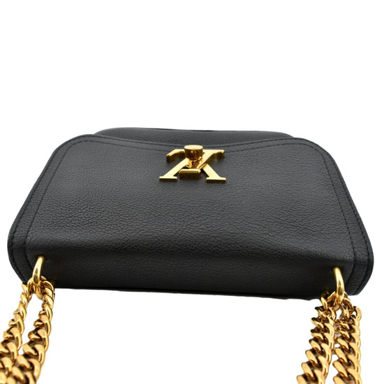 Louis Vuitton 2020 Lockme Chain Bag PM - Black Shoulder Bags