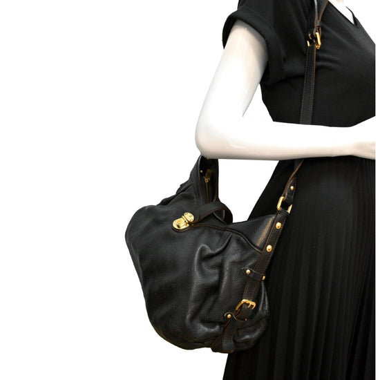 Louis Vuitton Pre-owned Mahina Shoulder Bag - Black