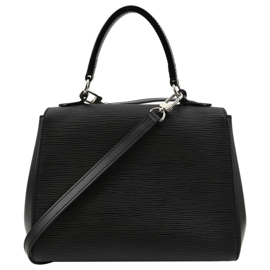 LOUIS VUITTON Shoulder Bag M52252 Cluny Epi Leather Black Black Women –