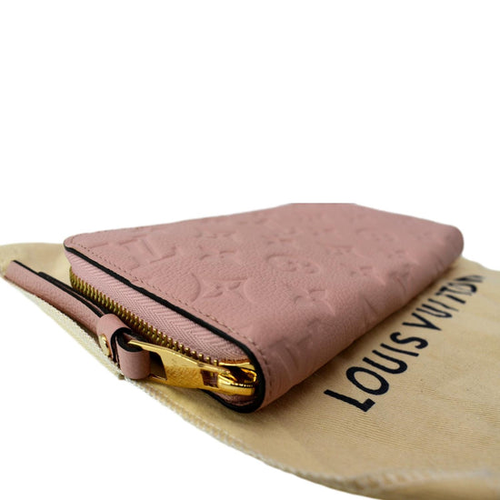 Louis Vuitton Monogram Empreinte M64090 Zippy Wallet Women's Monogram  Empreinte Long Wallet (bi-fold) Rose Poudre