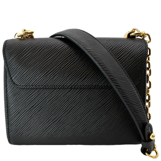 LOUIS VUITTON Twist PM Epi Leather Crossbody Bag Black