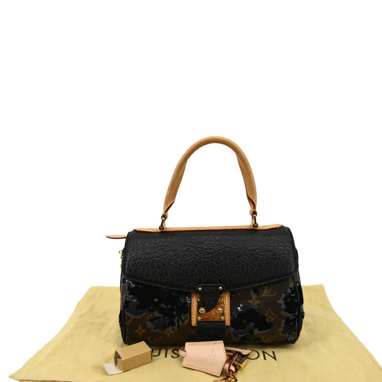 Louis Vuitton Vintage - Fleur de Jais Carrousel Bag - Black Brown