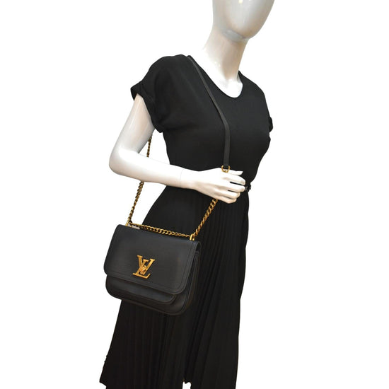 Louis Vuitton Lockme Chain Bag Leather at 1stDibs  lv lockme chain bag, louis  vuitton black crossbody, lv lock me chain