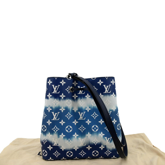 LOUIS VUITTON Monogram Escale Neonoe MM Blue 1238270