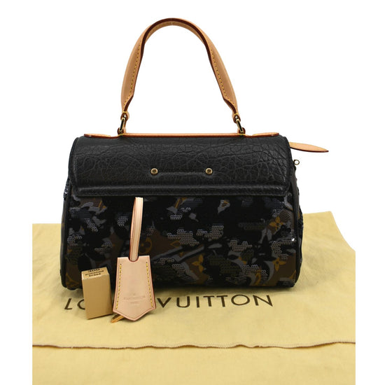 Louis Vuitton Vintage - Fleur de Jais Carrousel Bag - Black Brown