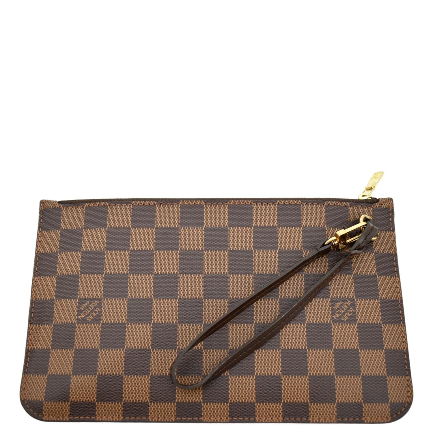 Louis Vuitton Damier Ebene Neverfull Pouch