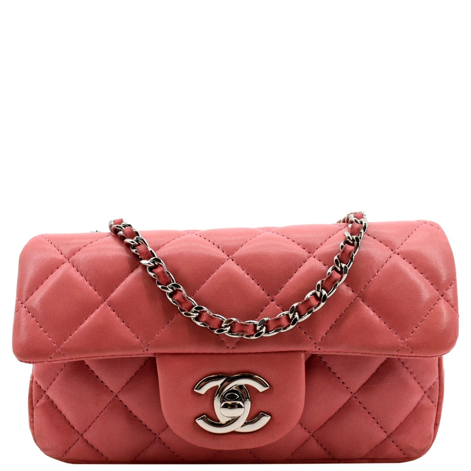 Chanel Paris Dallas Quilted Calfskin Metal Mini Beauty Flap Bag