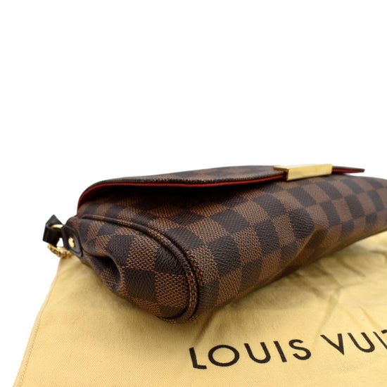 LOUIS VUITTON Damier Ebene Favorite PM 66621