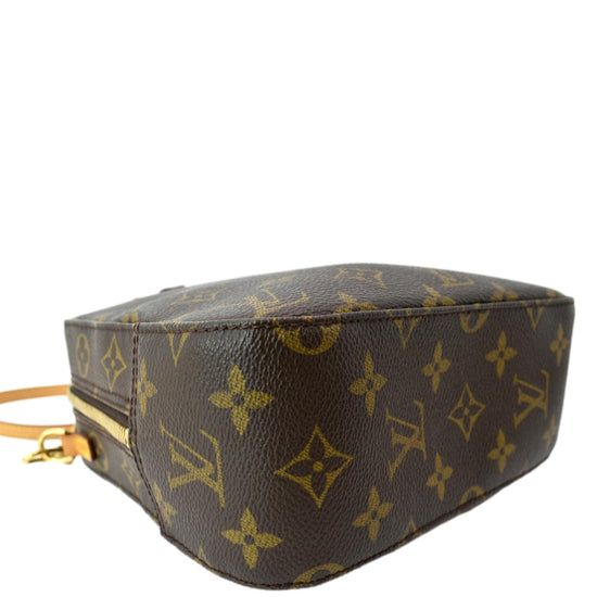 LOUIS VUITTON SPONTINI M HANDBAG47500 IN MONOGRAM CANVAS LV HAND BAG PURSE  Brown Leather ref.580600 - Joli Closet