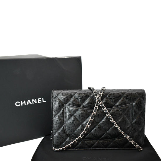 Chanel - Authenticated Wallet on Chain Handbag - Leather Beige Plain for Women, Never Worn