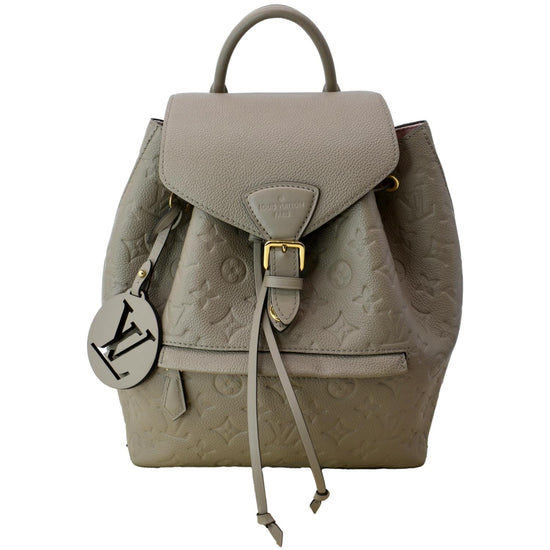 Louis Vuitton Montsouris Empreinte Leather Backpack Bag