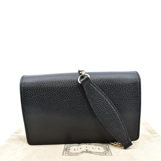 Gucci Soho Wallet on Chain Black Leather Cross Body Bag 598211 – ZAK BAGS  ©️