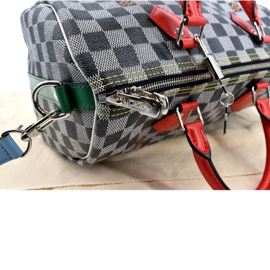 Louis Vuitton Black & White Damier Speedy Bandouliere 30 - LV Handbags –  Love that Bag etc - Preowned Designer Fashions