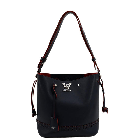 Louis Vuitton Calfskin Lockme Bucket Bag (SHF-ScNH8i) – LuxeDH