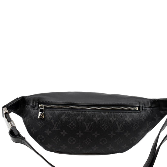 LV Discovery Bumbag Monogram Eclipse Black for Men, Luxury, Bags