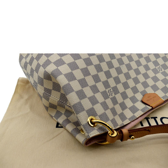 Louis Vuitton Damier Azur Canvas Graceful Pm Shoulder Bag – On Que