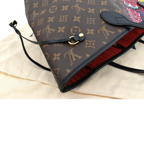 Monogram Canvas Kabuki Neverfull NM MM